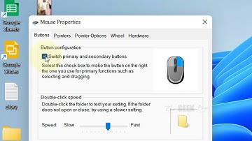 Switch Left and Right Mouse Clicks in Windows 11
