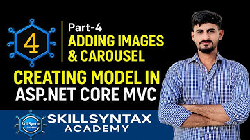 4 Adding Images & Carousel in View + Creating Model in ASP.NET Core MVC | Full Step-by-Step Tutorial