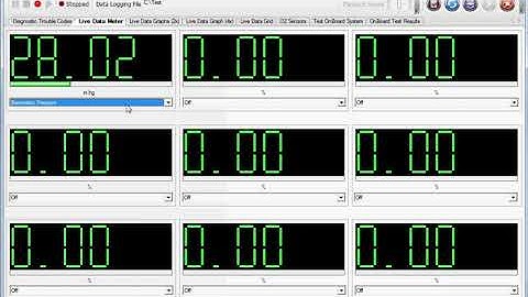 ScanTool Demo   Generic OBDII
