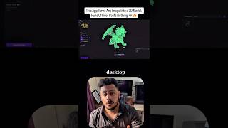 This Free App Turns Any Image Into a 3D Model (No Cloud, No Subscription)