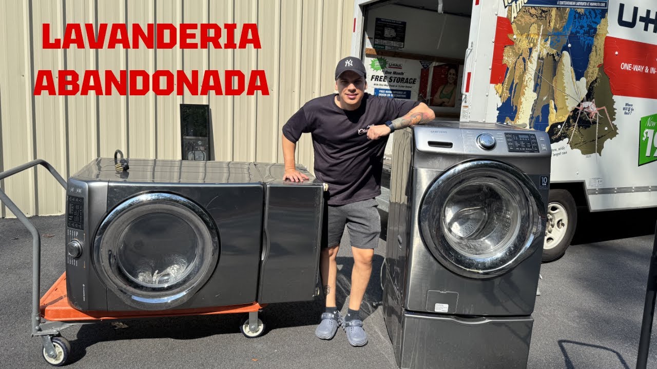 LAVANDERIA ABANDONADA en USA 🇺🇸