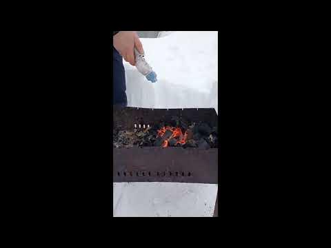 Ветродуй для мангала - YouTube