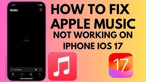 How To Fix Apple Music Not Working On iPhone After iOS 17 update (2024)