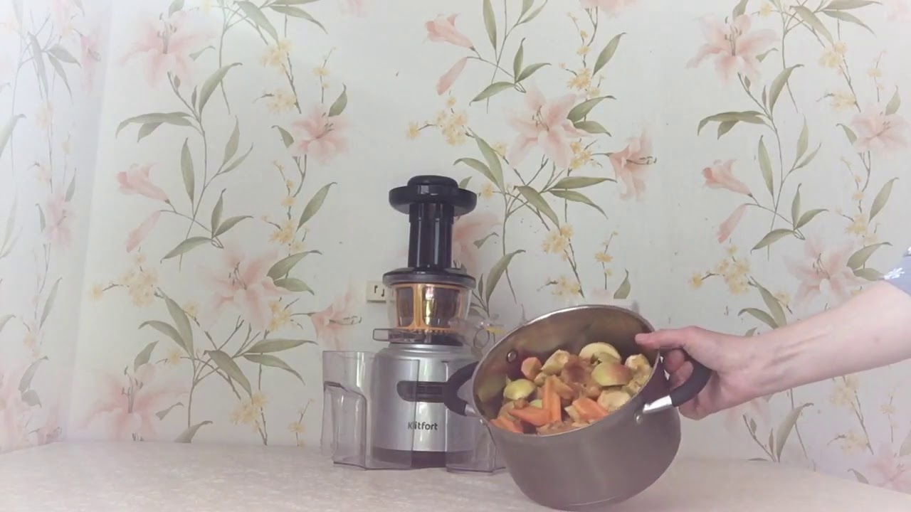 Обзор шнековой соковыжималки kitfort KT-1101