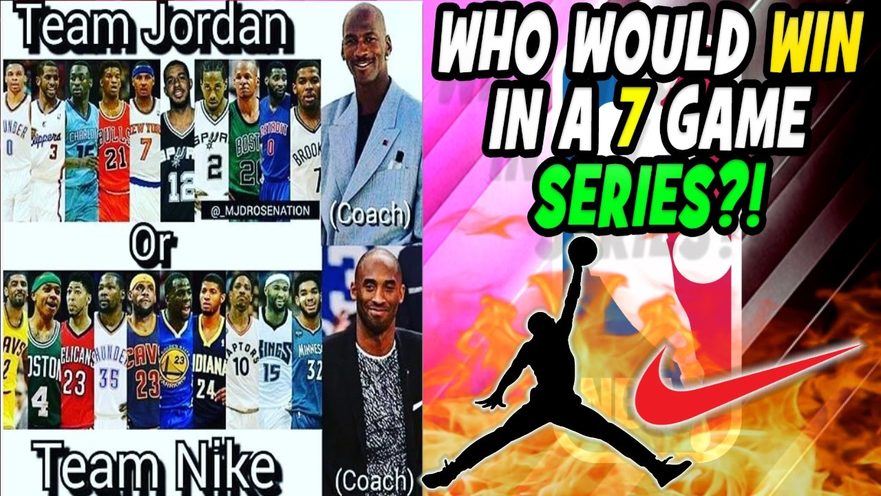 TEAM VS TEAM JORDAN! WHO WOULD WIN IN A 7 GAME NBA PLAYOFF SERIES? NBA MY LEAGUE CHALLENGE -