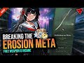 Chisa Free Weapon is Amazing in Aero Erosion | veedizzy #wutheringwaves 🔥🔥🔥