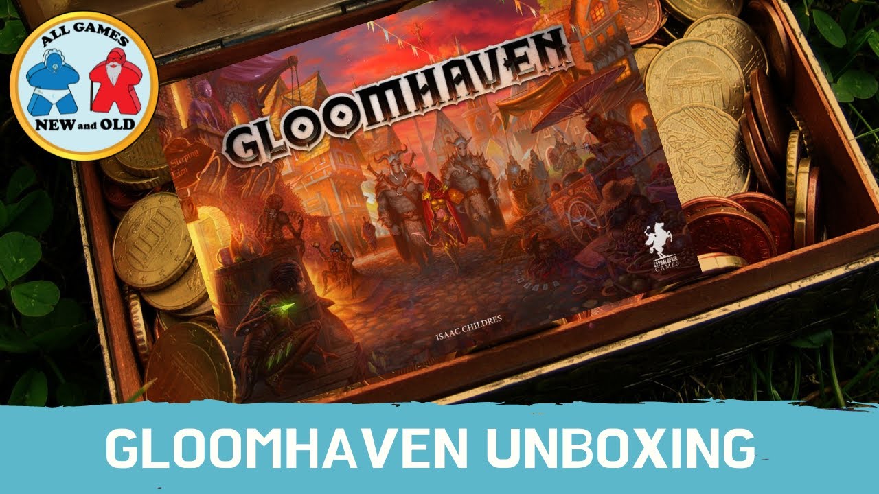 Gloomhaven Unboxing
