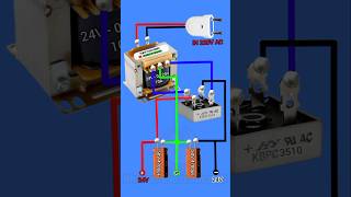 make a 24V 10A dual power supply #khairunelectronicsbd #shortsfeed #youtubeshorts