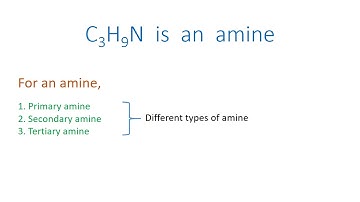 C3H9N isomers structures |  Amine isomers