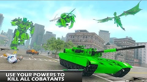 Tank Robot Wars Robot Showdown Games Androit Game Play #01 Video