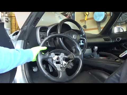 How to Remove and Install an OEM Honda S2000 Steering Wheel