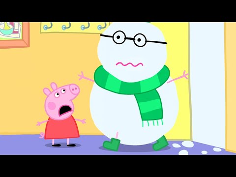 PEPPA GOES TO THE BEACH IN THE WINTER