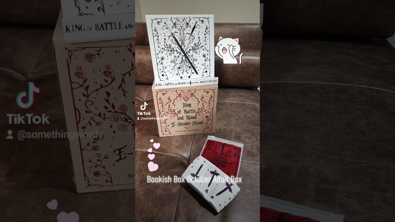 Presenting The Bookish Box's October Adult Box!
