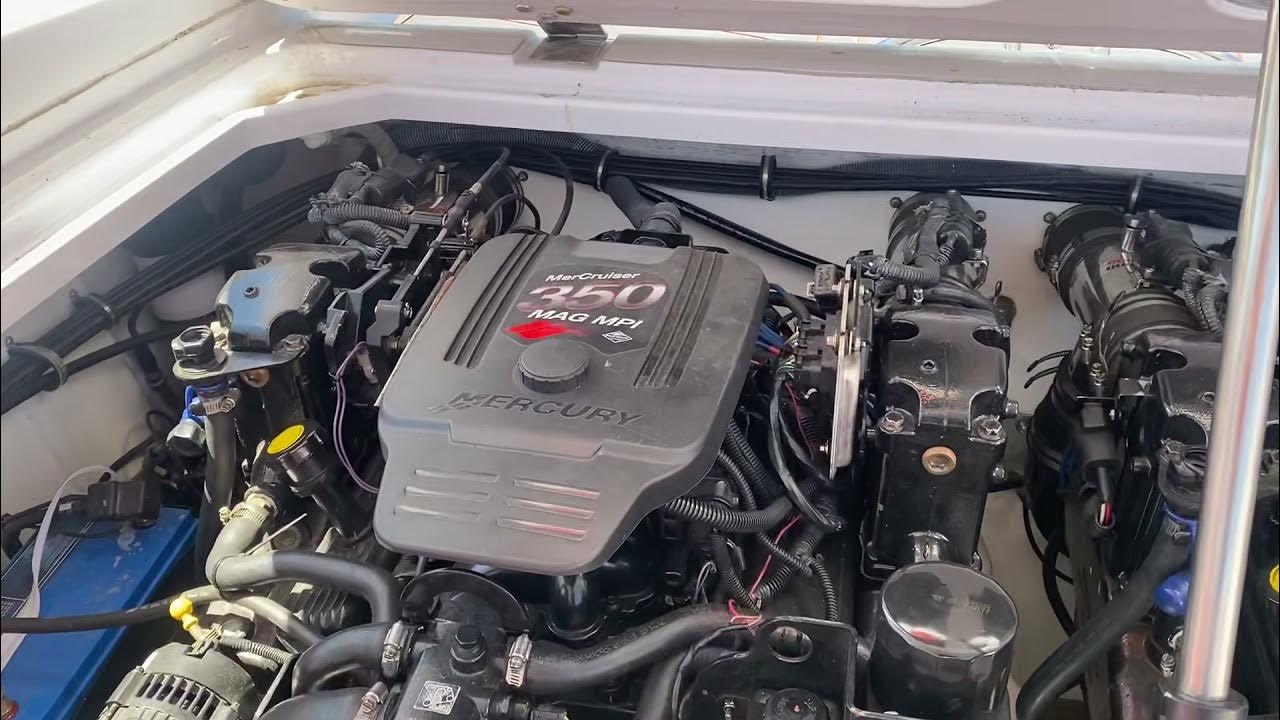 Donzi 28ZXO Mercury Mag 350 Engines Dying Electrical? 1 of 3 YouTube