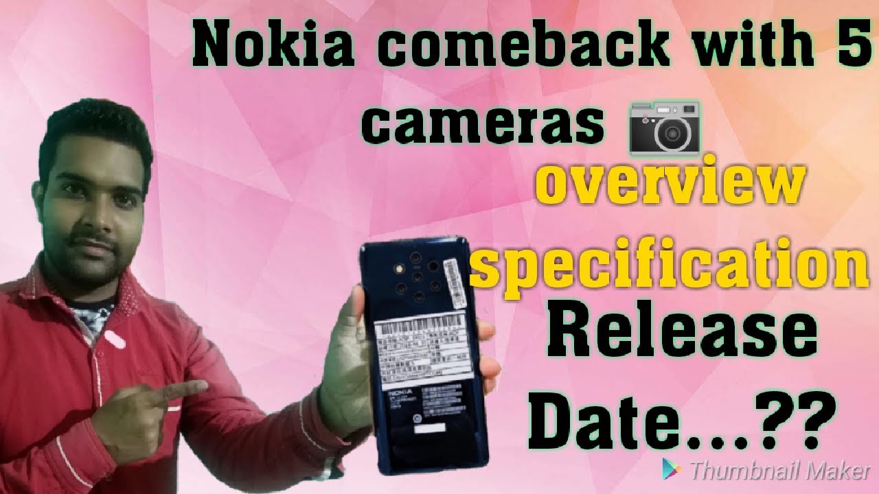 Nokia 9 with world's first penta-camera setup | overview and specification