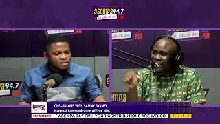 ONE-ON-ONE WITH SAMMY GYAMFI, National Communication Officer, NDC (02/02/24)