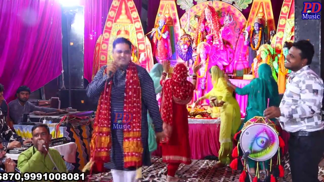 श्री बालाजी महाराज का पानीपत में विशाल जागरण || आयोजक कुलदीप जी || गायक :- मुकेश शर्मा