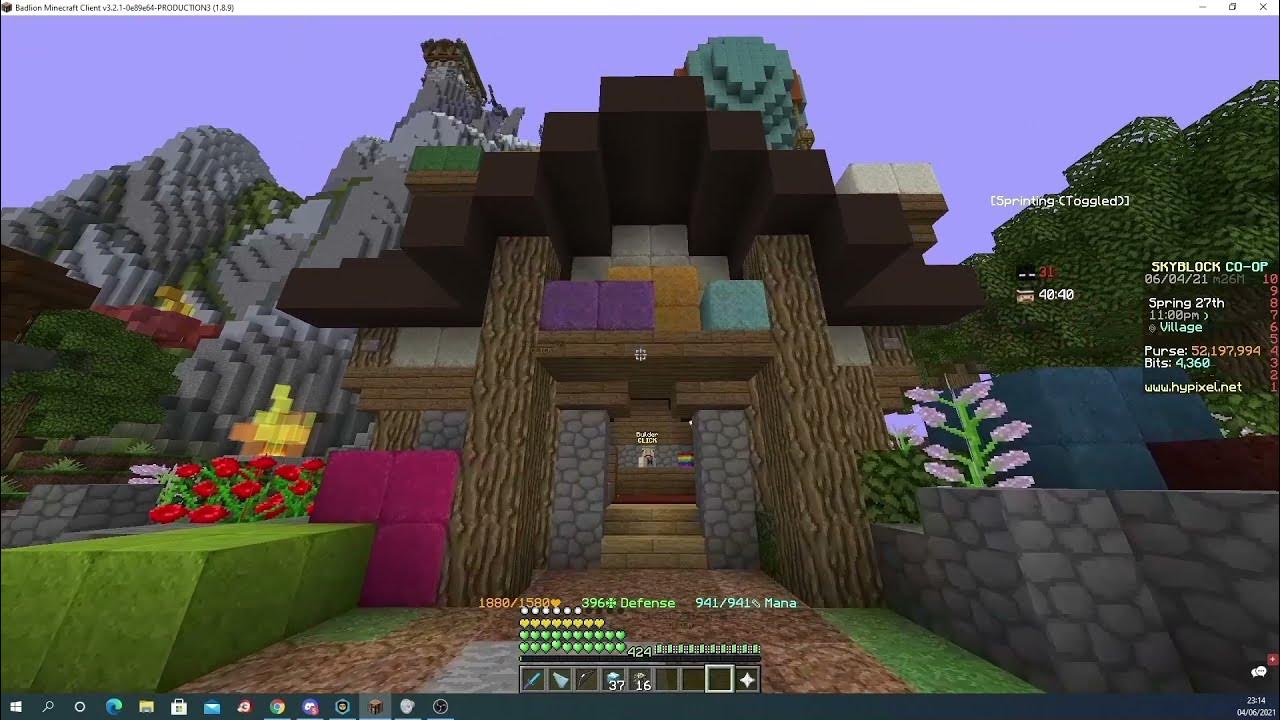 [Hypixel Skyblock] How to make 500k coins easily in less than a minute