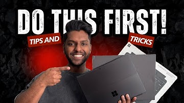 ✨ The First 5 Things To Do With Your New Surface ✨