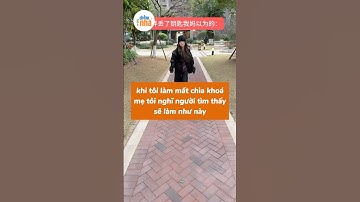 khi tôi làm mất chìa khoá, mẹ tôi nghĩ người tìm thấy sẽ làm như này #chamnha #shorts