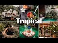 Tropical preset  lightroom mobile preset  how to edit tropical photo  bali preset  tropical vibe