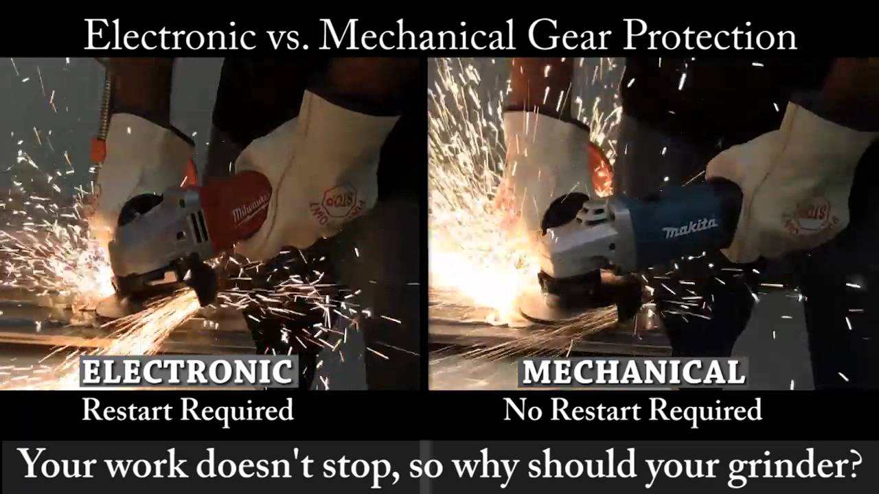 Milwaukee vs. Makita Grinder Performance YouTube