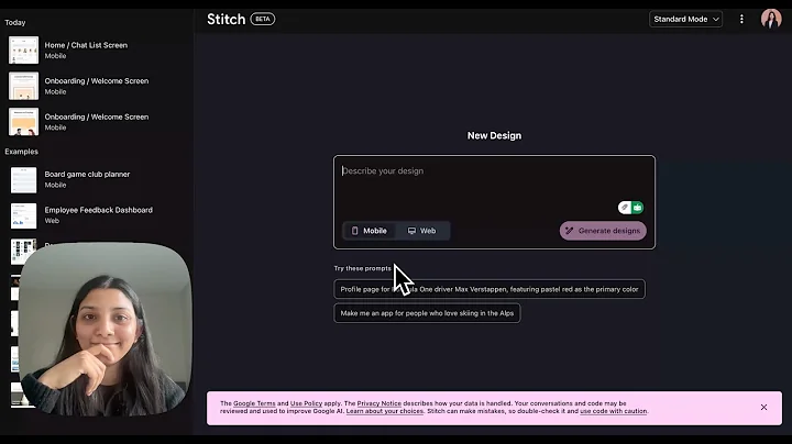 My Honest Reaction to Google’s New AI Design Tool: Stitch! (2025)