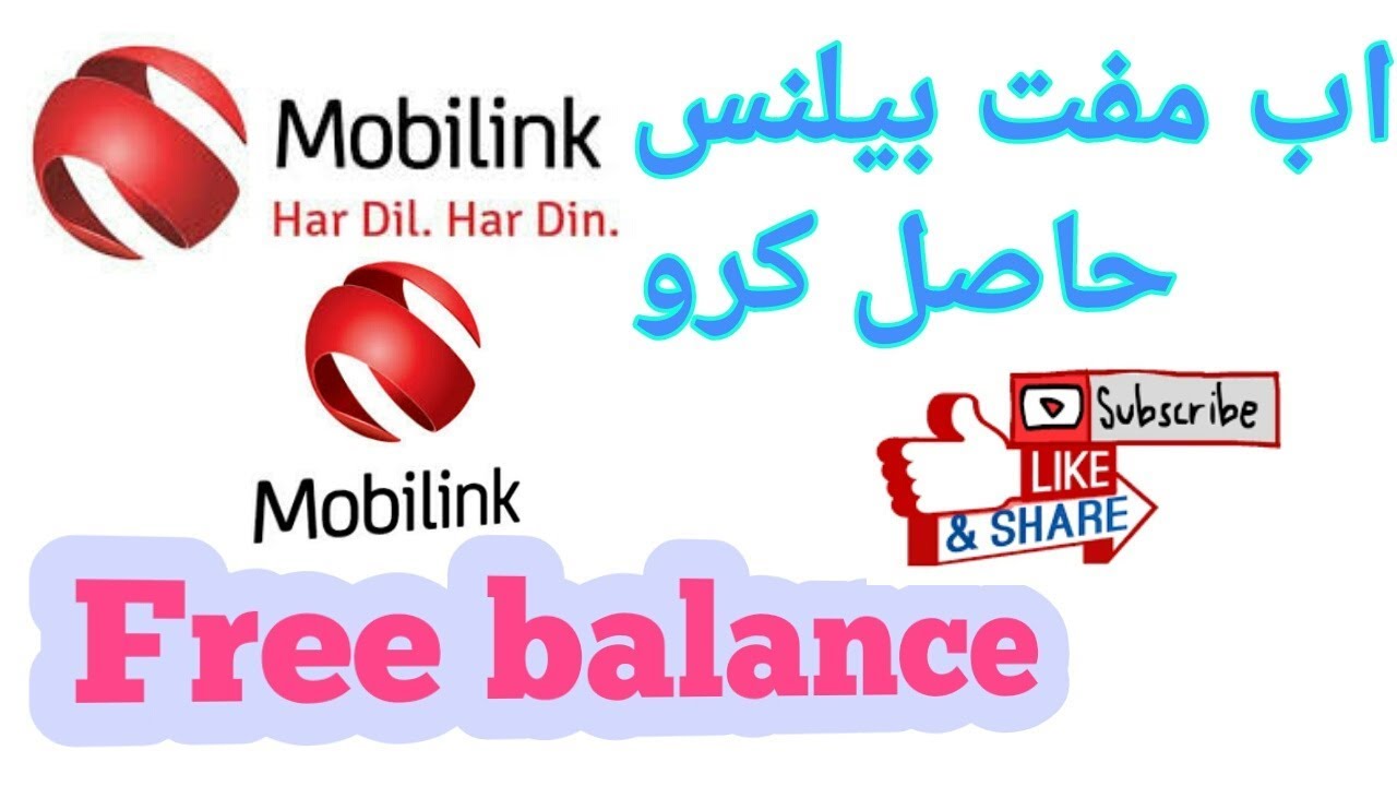 Mobilink+ Warid Free Balance 100% working by technical information.