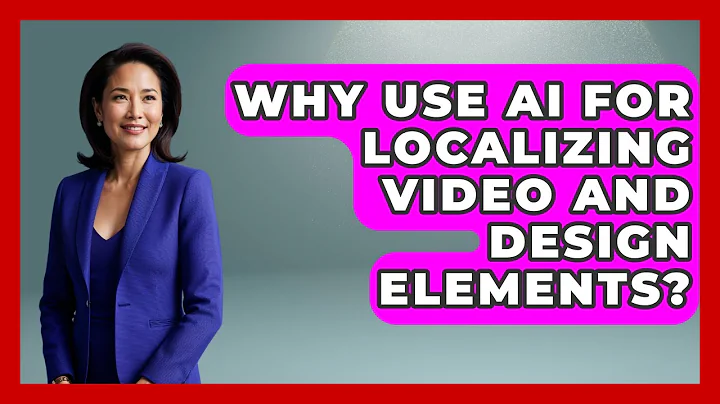 Why Use AI For Localizing Video And Design Elements? | Video And Design Saas Solution News