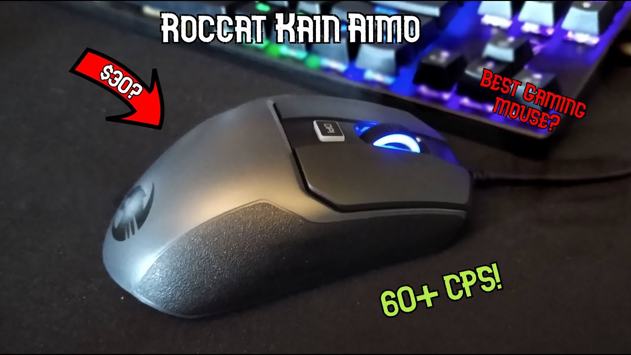 Roccat Kain Aimo Review The Best Gaming Mouse Drag Butterfly Jitter Clicking Youtube