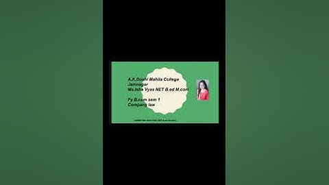 Fy.B.com c.l. lecture -7 by pro. Ms. Isha vyas .