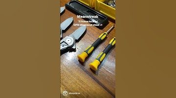 Meanstreak folders by Sharps Bros. Titanium frame lock design. CPM Magnacut steel.