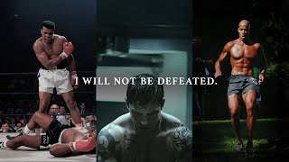 I WILL NOT BE DEFEATED  The Most Powerful Motivational Compilation (Featuring Marcus Taylor)