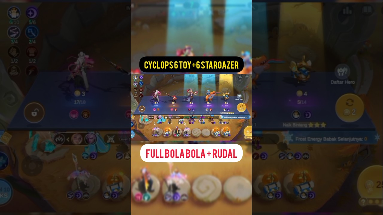 Cyclops 4 Gold Tapi OP?! 6 Toy Mischief + 6 Stargazer 😱 