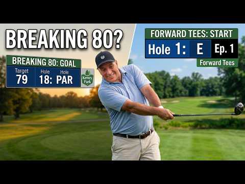 Breaking 80 From EVERY Set of Tees! (Ep. 1: Forward Tees) #golfing #break80 #golfer #golf #golfvlog