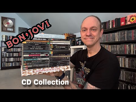 Bon Jovi CD Collection Run-through - YouTube