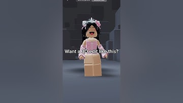 want a 3D edit like famous people? #roblox #tutorial #edit #aftereffects #capcut