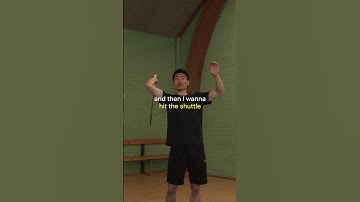 How to play a drop shot #badminton #badmintonplayer #badmintontraining