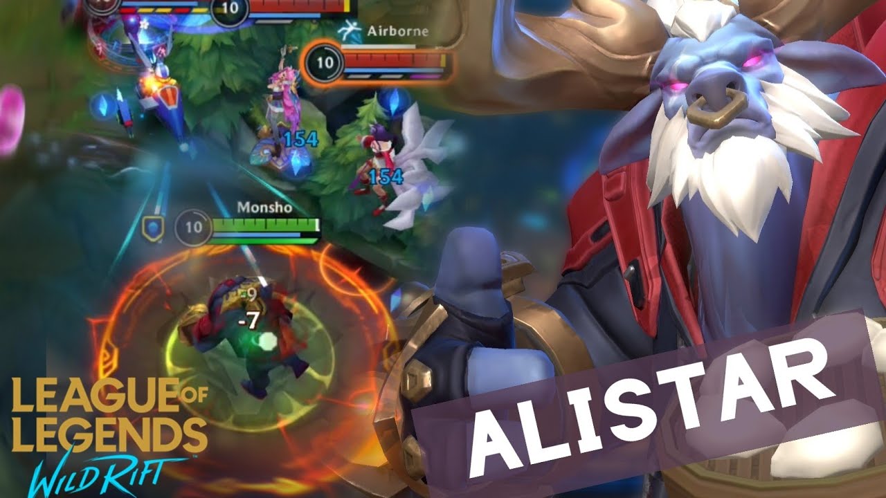 AGGRESSIVE ALISTAR SUPPORT GAMEPLAY (BUILD & RUNES) | SEASON 4 - WILD ...