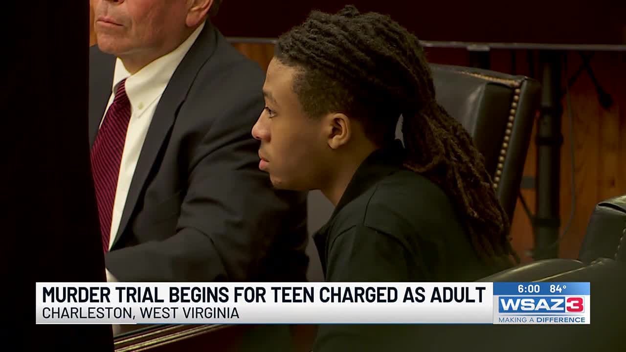 Murder trial begins for teen charged as adult - YouTube