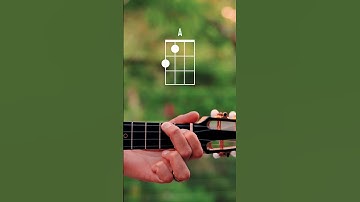 Thumbnail of How To Play "A" Ukulele Chord // Beginner Ukulele Chord Series #1