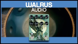 Walrus Audio LORE with my Bertelli HAND PAN (every program!) - Alfonso Corace