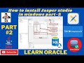 How to install jasperstudio server in windows part-2