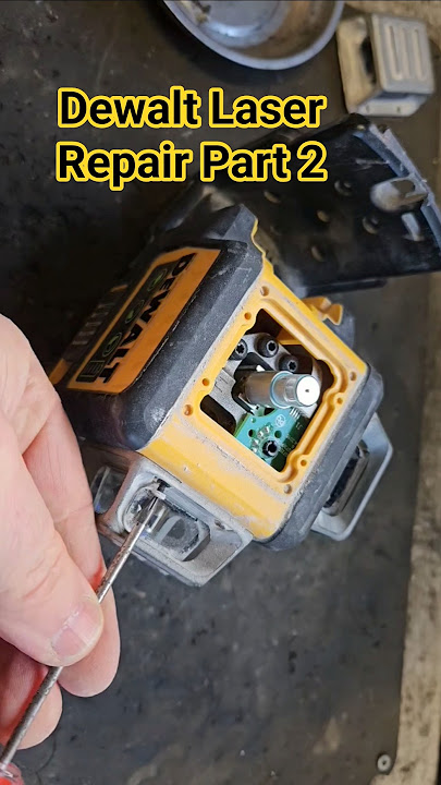 DCE089 Dewalt Laser Repair Bagian 2 #perbaikanalatlistrik #alatdewalt #laser