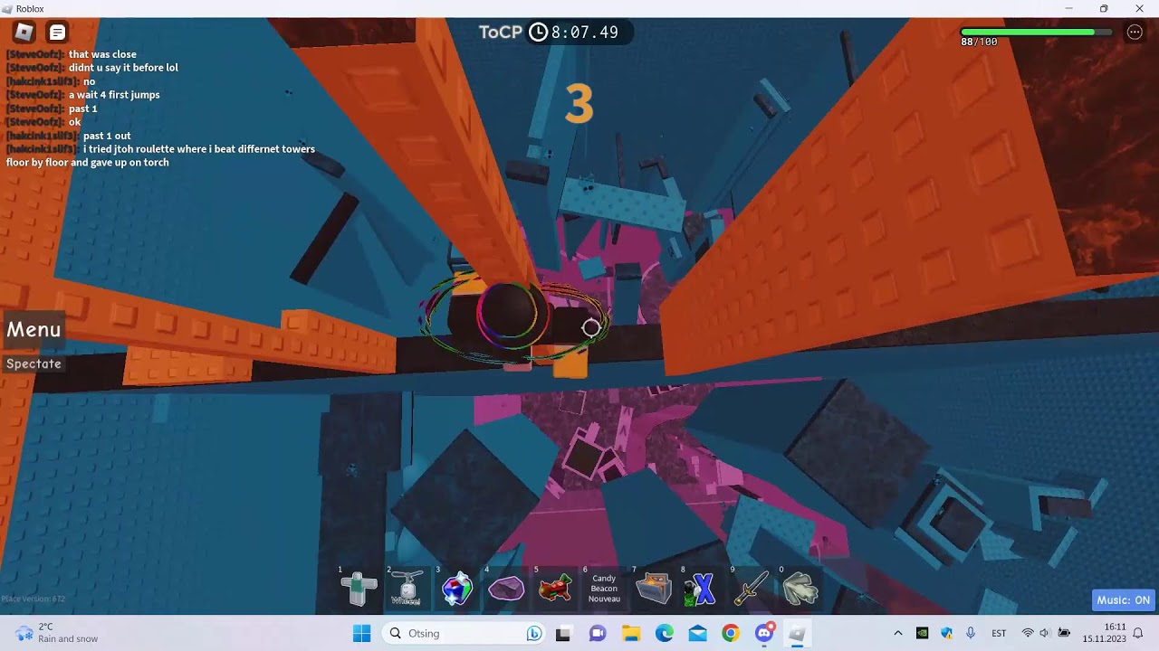 ToCP regrind stream ( dm for priv server code )