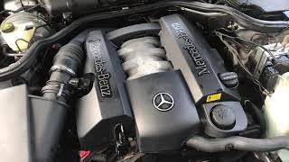 Запуск двигателя M112 3.2L Mercedes-Benz (DeutschAutos)