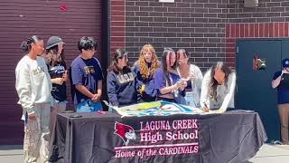 2025 LCHS Senior Commitment Day! -Go Justice