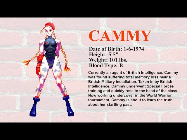 Our Street Fighter 30th Tribute: Cammy White from Super Street Fighter II!