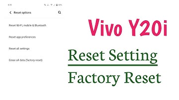 Vivo Y20i Reset Settings Factory Reset