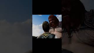 إله الرعد ثور ينقذ اتريوس من هيمدال، وجوده يثير الرعب god of war Ragnarok